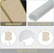 18 Pieces Happy Birthday Yard Signs with Stakes, 16 Inches Birthday Outdoor Lawn Signs, Cake Balloon Patio Decorations, Garden Lawn Decorations for Party Outdoor Decor(Beige)